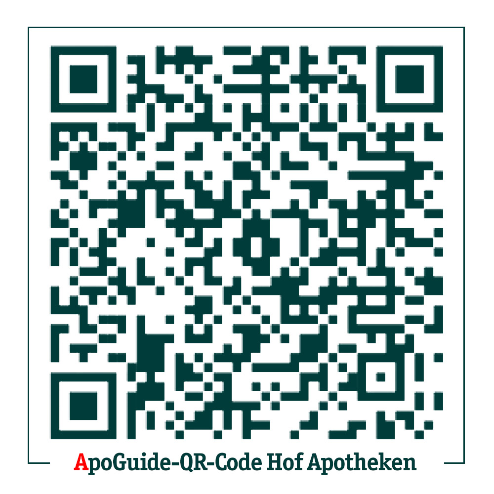 ApoGuide QR-Code für die Hof Aptheken