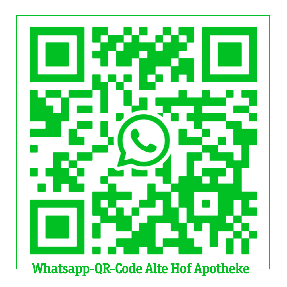 Whatsapp QR-Code für Alte Hof Apotheke Bad Tölz