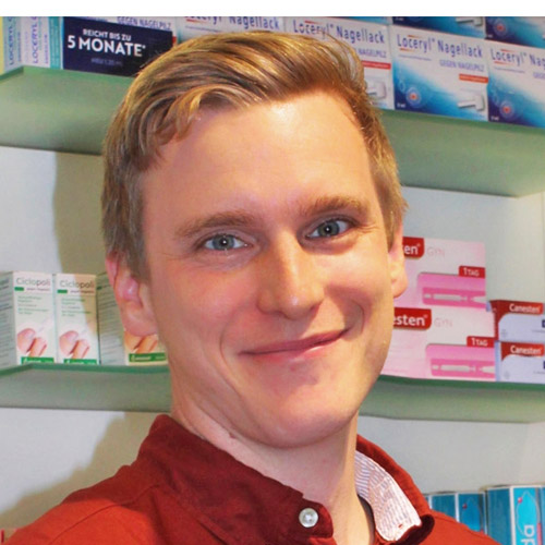 Carsten Grünbeck, Apotheker und Filialleitung Neue Hof Apotheke